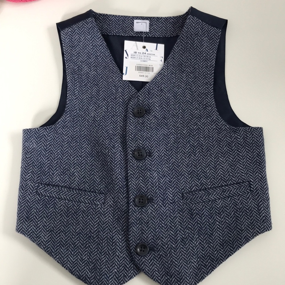Janie & Jack vest.